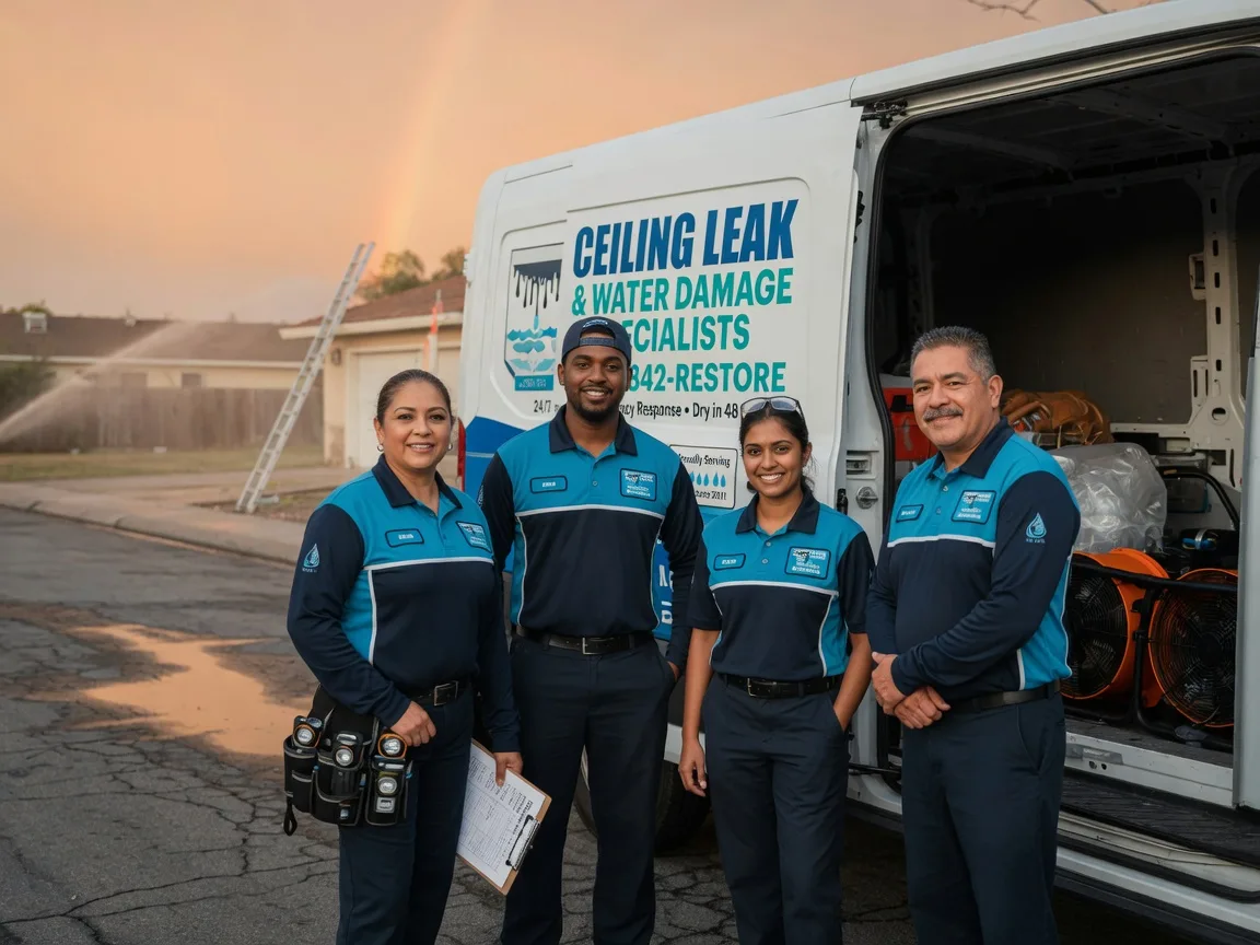 Ceiling Leak Cleanup company in Pleasant Hill, LA